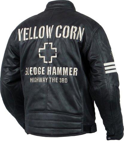 取寄 ウィンタージャケット ブラック/アイボリー 3LWサイズ SJ-5305 イエローコーン