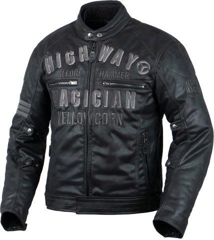 取寄 ウィンタージャケット ブラック/ガンメタ 3Lサイズ SJ-5305 イエローコーン