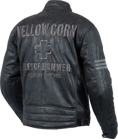 取寄 ウィンタージャケット ブラック/ガンメタ 3LWサイズ SJ-5305 イエローコーン