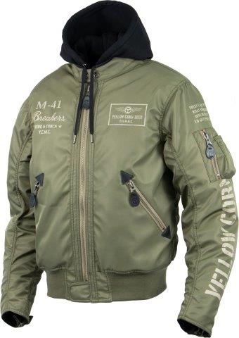 取寄 ウィンタージャケット カーキ Lサイズ SJ-5307 イエローコーン