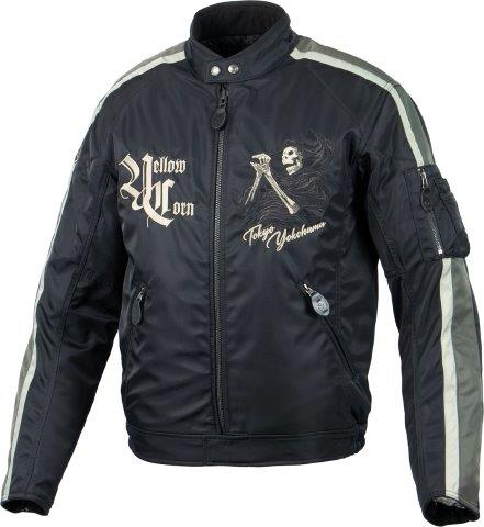 取寄 ウィンタージャケット ブラック LLサイズ SJ-5313 イエローコーン