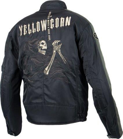 取寄 ウィンタージャケット ブラック Mサイズ SJ-5313 イエローコーン