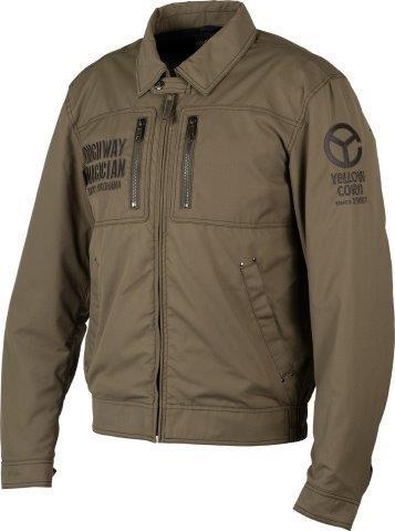 コットンツイルジャケット カーキ Sサイズ YB-4100 イエローコーン