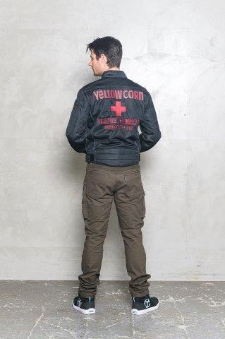 メッシュジャケット ブラック Sサイズ YB-4101 イエローコーン
