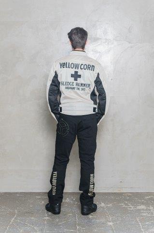 メッシュジャケット ブラック/レッド 3LDWサイズ YB-4101 イエローコーン