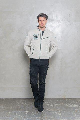 ライトメッシュジャケット ブラック/ガンメタリック 3Lサイズ YB-4121 イエローコーン