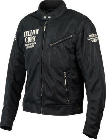 ライトメッシュジャケット ブラック 3Lサイズ YB-4121 イエローコーン