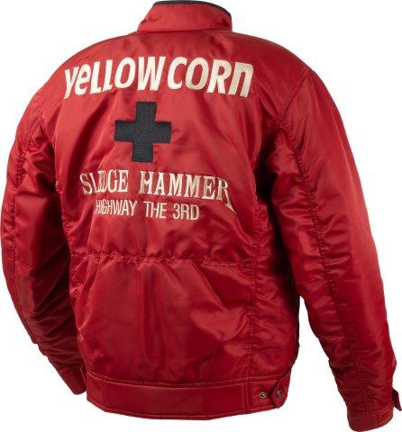 取寄 ウィンタージャケット レッド LLサイズ YB-4300 イエローコーン