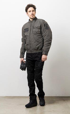 取寄 ウィンタージャケット カーキ Lサイズ YB-4300 イエローコーン