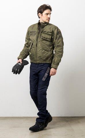 取寄 ウィンタージャケット ブラック/ガンメタル 3LDWサイズ YB-4300 イエローコーン