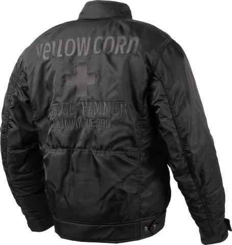 取寄 ウィンタージャケット ブラック/ガンメタル LLサイズ YB-4300 イエローコーン