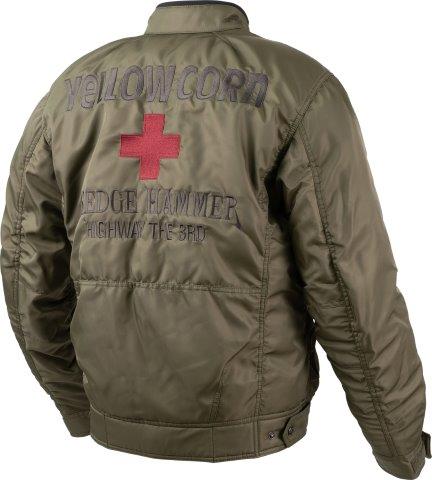 取寄 ウィンタージャケット カーキ 3LDWサイズ YB-4300 イエローコーン