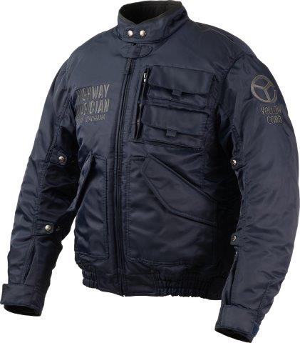 取寄 ウィンタージャケット ネイビー LLサイズ YB-4300 イエローコーン