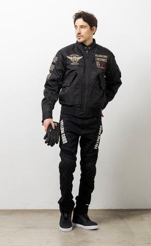 取寄 ウィンタージャケット ブラック/ガンメタル Mサイズ YB-4302 イエローコーン