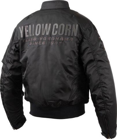 取寄 ウィンタージャケット ブラック/ガンメタル 3Lサイズ YB-4302 イエローコーン