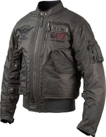 取寄 ウィンタージャケット ガンメタル 3Lサイズ YB-4302 イエローコーン