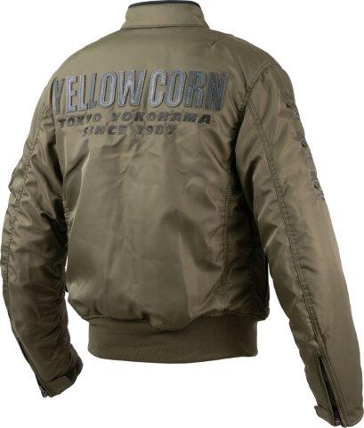 取寄 ウィンタージャケット カーキ 3LWサイズ YB-4302 イエローコーン