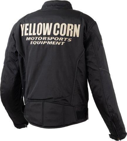 取寄 ウィンタージャケット ブラック 3Lサイズ YB-4303 イエローコーン