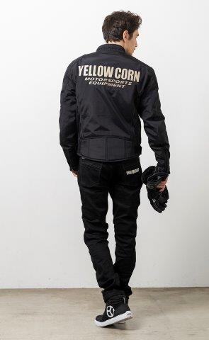 取寄 ウィンタージャケット ブラック Mサイズ YB-4303 イエローコーン