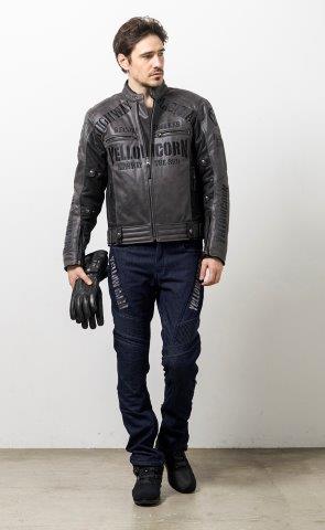 取寄 ウィンタージャケット グレー LLサイズ YB-4305 イエローコーン