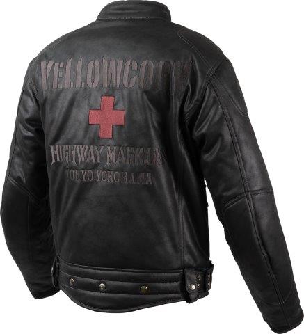 取寄 ウィンタージャケット ブラック/ガンメタル LLサイズ YB-4305 イエローコーン