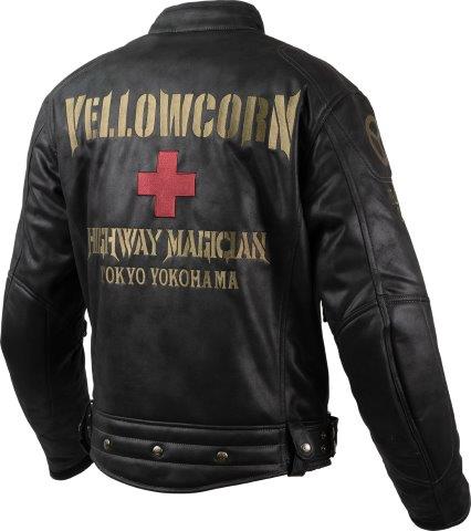 取寄 ウィンタージャケット ブラック/ゴールド 3LWサイズ YB-4305 イエローコーン