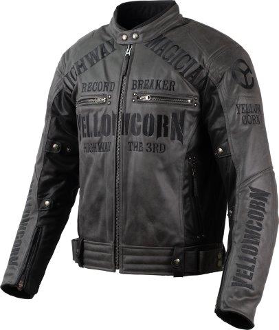 取寄 ウィンタージャケット グレー Lサイズ YB-4305 イエローコーン