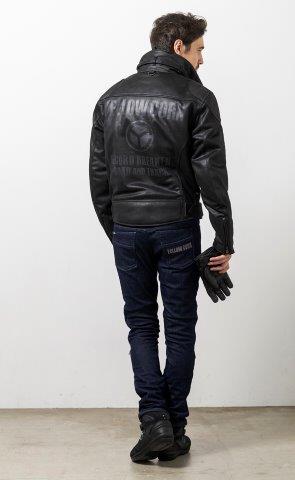 取寄 ウィンタージャケット ブラック/ガンメタル Mサイズ YB-4311 イエローコーン