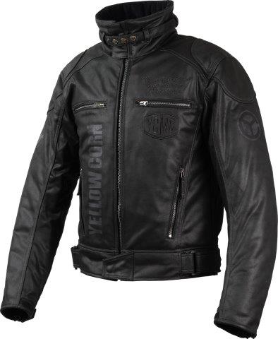 取寄 ウィンタージャケット ブラック/ガンメタル LLサイズ YB-4311 イエローコーン