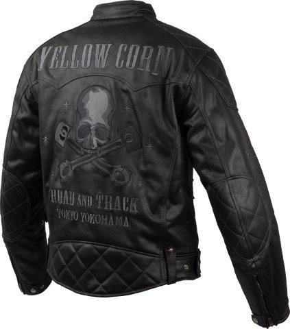 取寄 ウィンタージャケット ブラック/ガンメタル Mサイズ YB-4313 イエローコーン