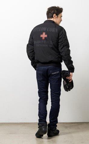 取寄 ウィンタージャケット ガンメタル Mサイズ YB-4321 イエローコーン