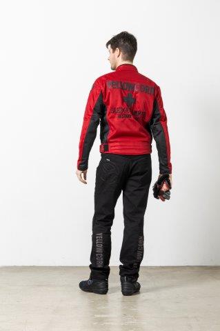メッシュジャケット レッド 3LDWサイズ YB-5101 イエローコーン