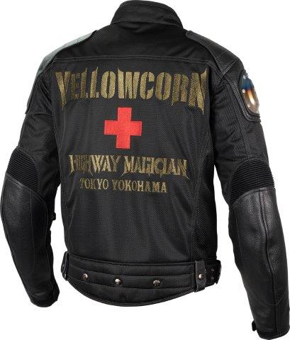 YELLOWCORN YB-3109 メッシュジャケット BLACK YELLOW CORN : YB-3109 Titanium mesh jacket [YB-3109]