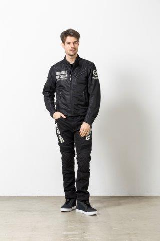 ライトメッシュジャケット ブラック/アイボリー Lサイズ YB-5121 イエローコーン