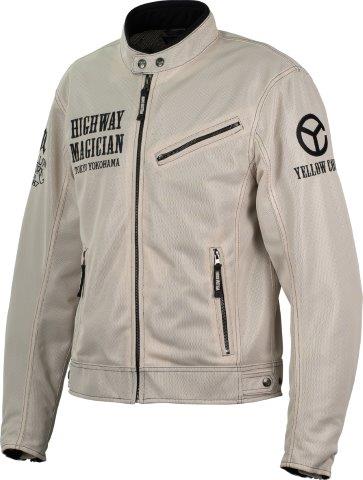 ライトメッシュジャケット アイボリー 3Lサイズ YB-5121 イエローコーン