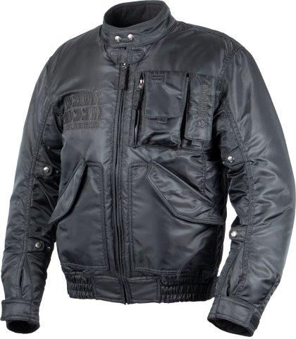 取寄 ウィンタージャケット ブラック/ガンメタ Mサイズ YB-5300 イエローコーン