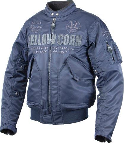 取寄 ウィンタージャケット ネイビー Lサイズ YB-5302 イエローコーン