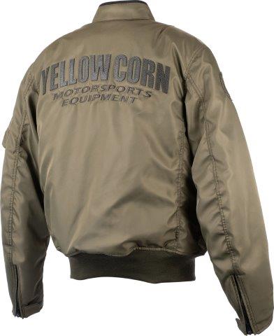 取寄 ウィンタージャケット カーキ Mサイズ YB-6302 イエローコーン