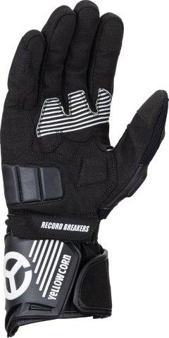 レーシングメッシュグローブ ブラック/アイボリー Lサイズ YG-336 イエローコーン