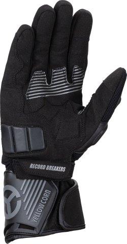 レーシングメッシュグローブ ブラック/ガンメタリック Mサイズ YG-336 イエローコーン