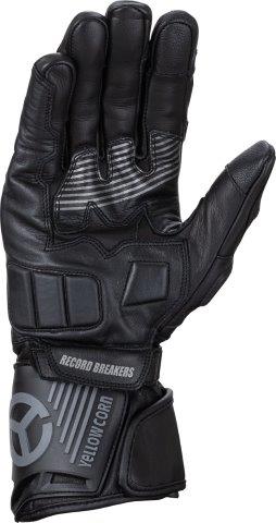 レーシンググローブ ブラック/ガンメタリック Lサイズ YG-337R イエローコーン