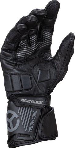 レーシンググローブ ブラック/ガンメタリック LLサイズ YG-337R イエローコーン