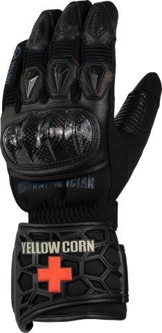 取寄 ウィンターグローブ オールブラック 3Lサイズ YG-349W イエローコーン