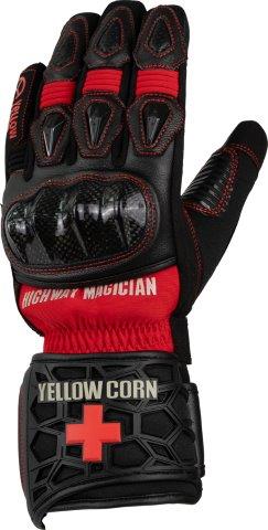 取寄 ウィンターグローブ レッド Mサイズ YG-349W イエローコーン