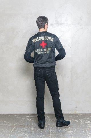 プロテクティブメッシュTシャツ アイボリー LLサイズ YMT-010 イエローコーン