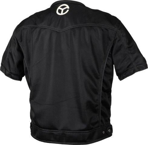 プロテクティブメッシュTシャツ ブラック Lサイズ YMT-MONO イエローコーン