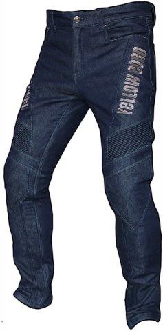 ライディングストレッチデニムパンツ ネイビー 30サイズ YRP-101 イエローコーン