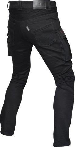取寄 ライディングストレッチデニムパンツ ブラック 32サイズ YRP-102 イエローコーン
