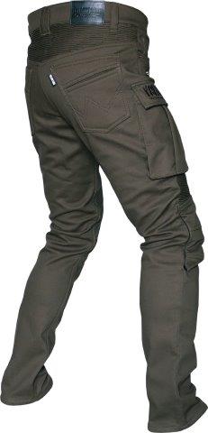 ライディングストレッチデニムパンツ カーキ 34サイズ YRP-102 イエローコーン