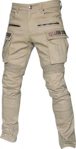 ライディングストレッチデニムパンツ ベージュ 28サイズ YRP-102 イエローコーン